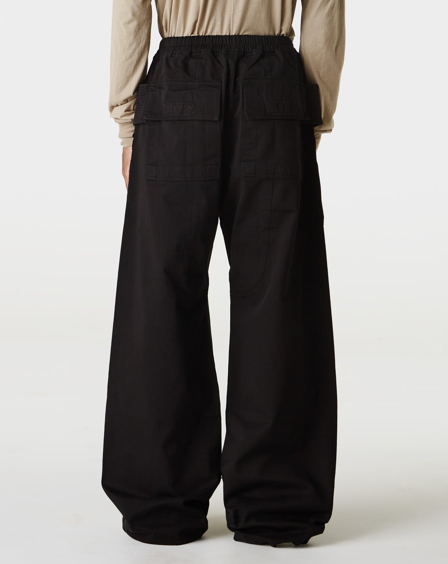 Rick Owens DRKSHDW - Creatch Wide Cargo Drawstring - Black