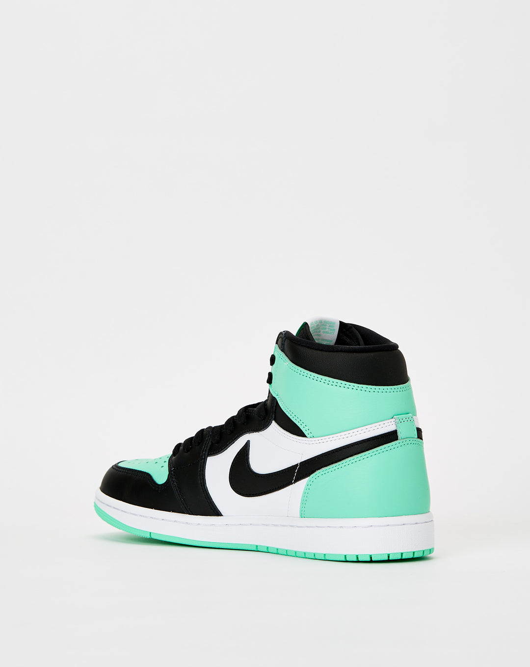 Nike Air Jordan Shoe Men Size‎ 11.5 Black Turquoise White Basketball High Top Nike Air Jordan 1 Mid SE Turquoise Teal White DZ3745-300  main image 3