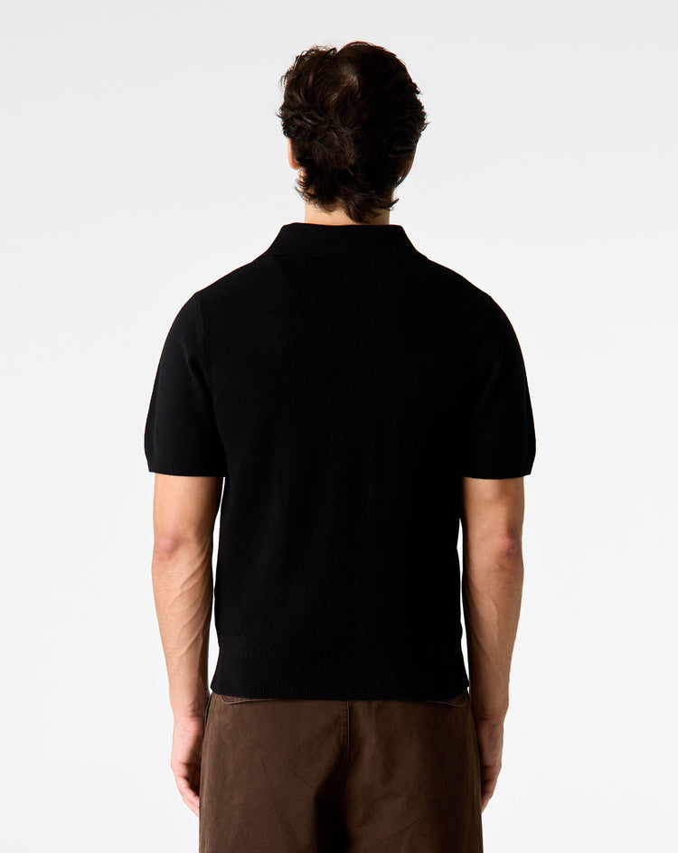 Entire Studios Short Sleeve Knit Polo - XHIBITION