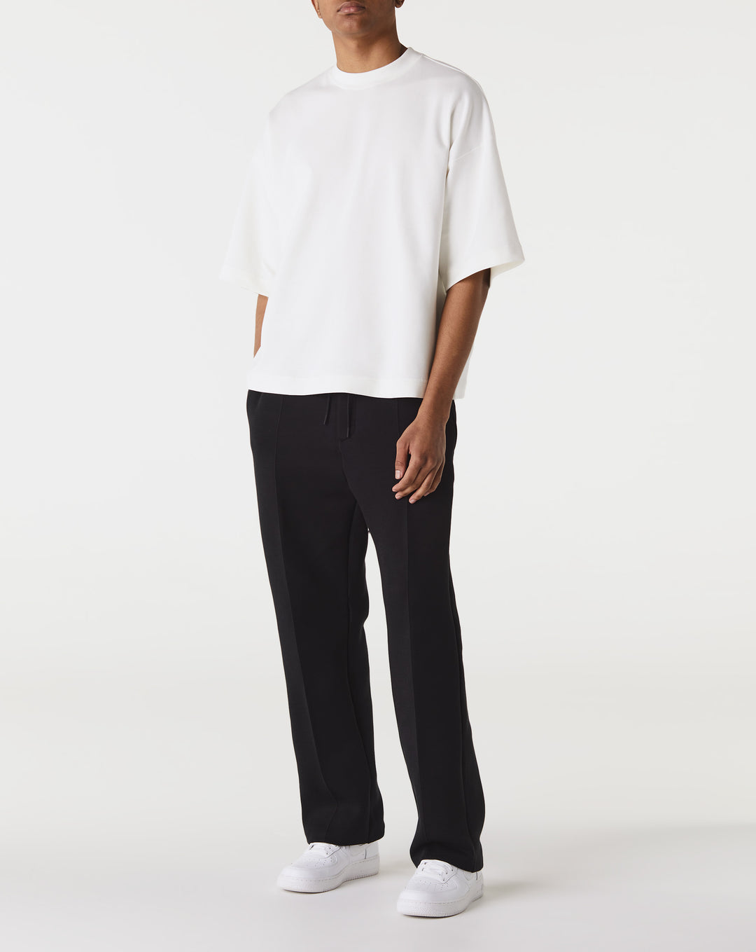 Nike Tech Fleece Reimagined Oversized Short-Sleeve Sweatshirt  - XHIBITION