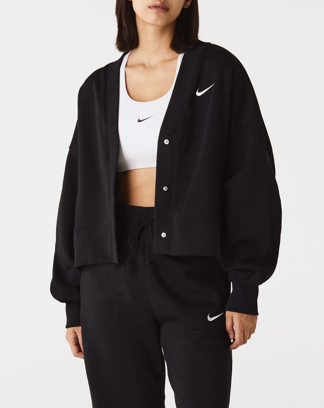 Nike Women's Phoenix Fleece Over-Oversized Cardigan  - XHIBITION