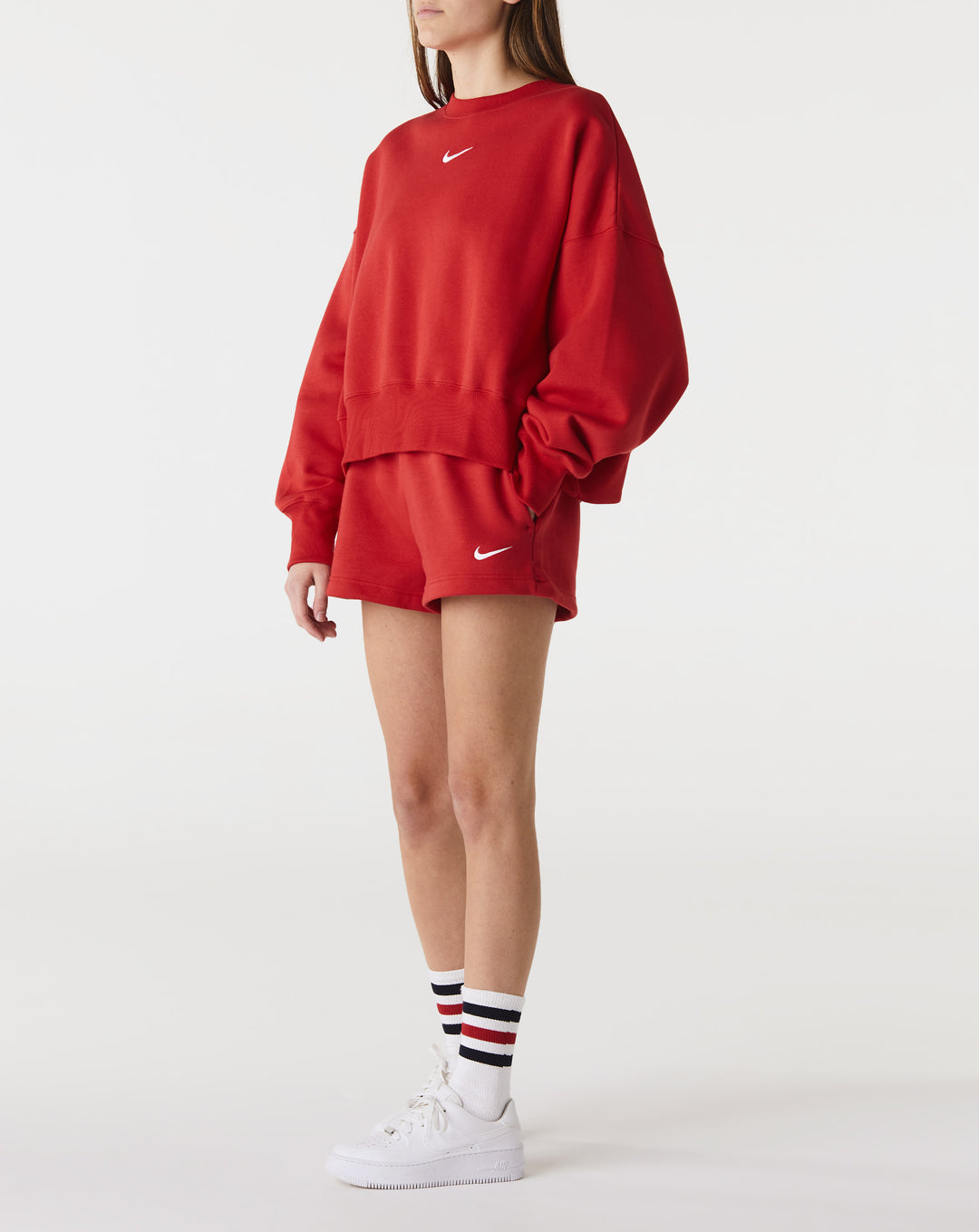 Nike Women's Phoenix Fleece High-Waisted Shorts  - XHIBITION