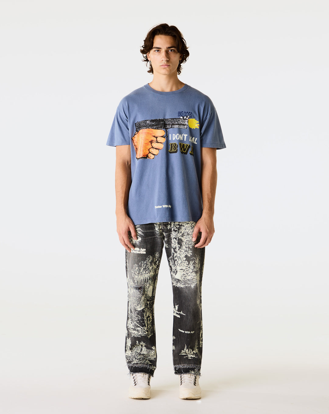 *Better With Age Teresa Denim Trouser - XHIBITION