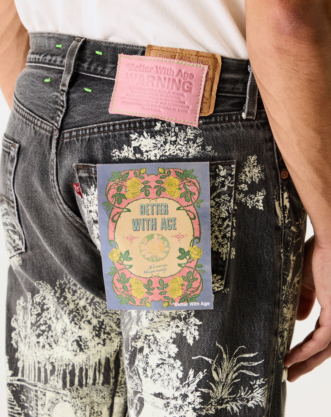 *Better With Age Teresa Denim Trouser - XHIBITION