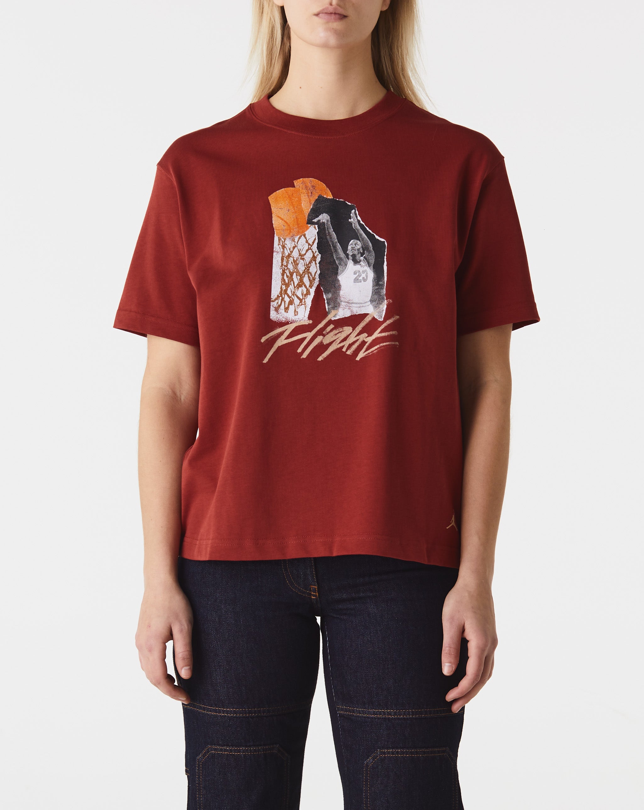 Air Jordan Women's Collage Girlfriend T-Shirt  - XHIBITION