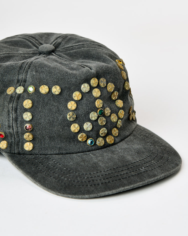 Satoshi Nakamoto Studded Wrap Around Hat - XHIBITION