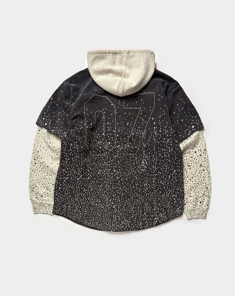 Satoshi Nakamoto Shattered Glass Knapp Ranch Hoodie - XHIBITION