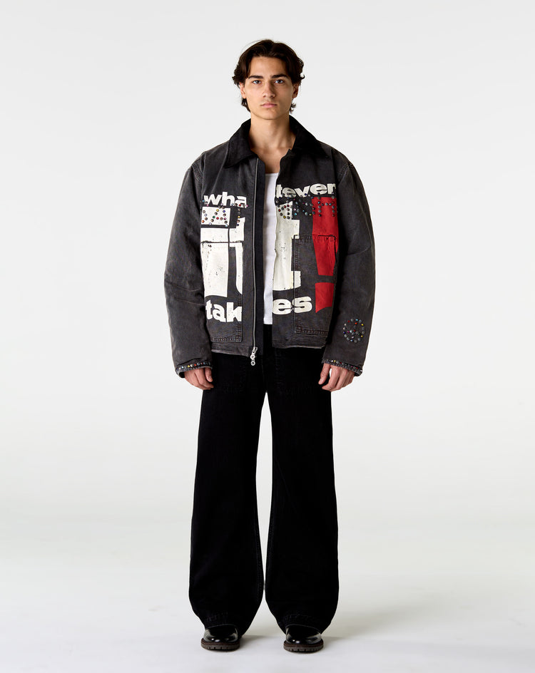 Satoshi Nakamoto Whatever It Takes 9 To 5 Work Jacket - XHIBITION