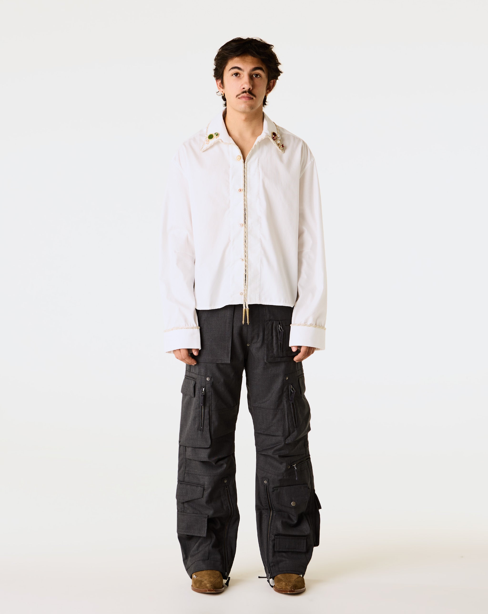 トップス kody phillips embellished lasso shirt Embellished Lasso Shirt 2.0- CLASSIC BLACK – kodyphillips.com