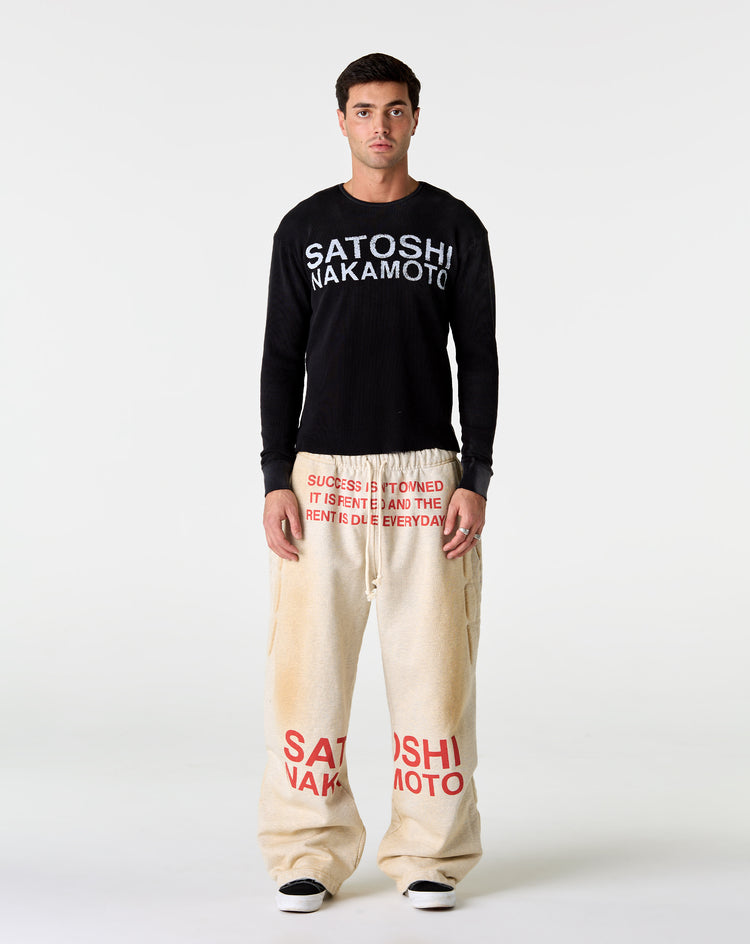 Satoshi Nakamoto Success Enduro Sweatpants - XHIBITION