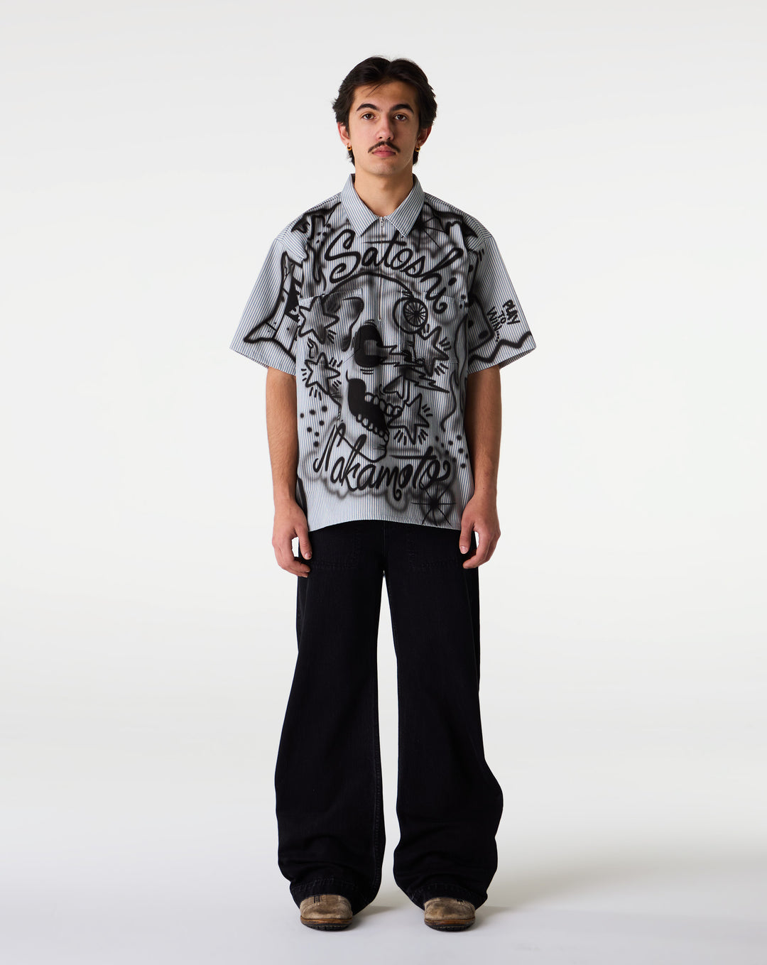 Satoshi Nakamoto Abandoned Theme Park Half Zip - XHIBITION