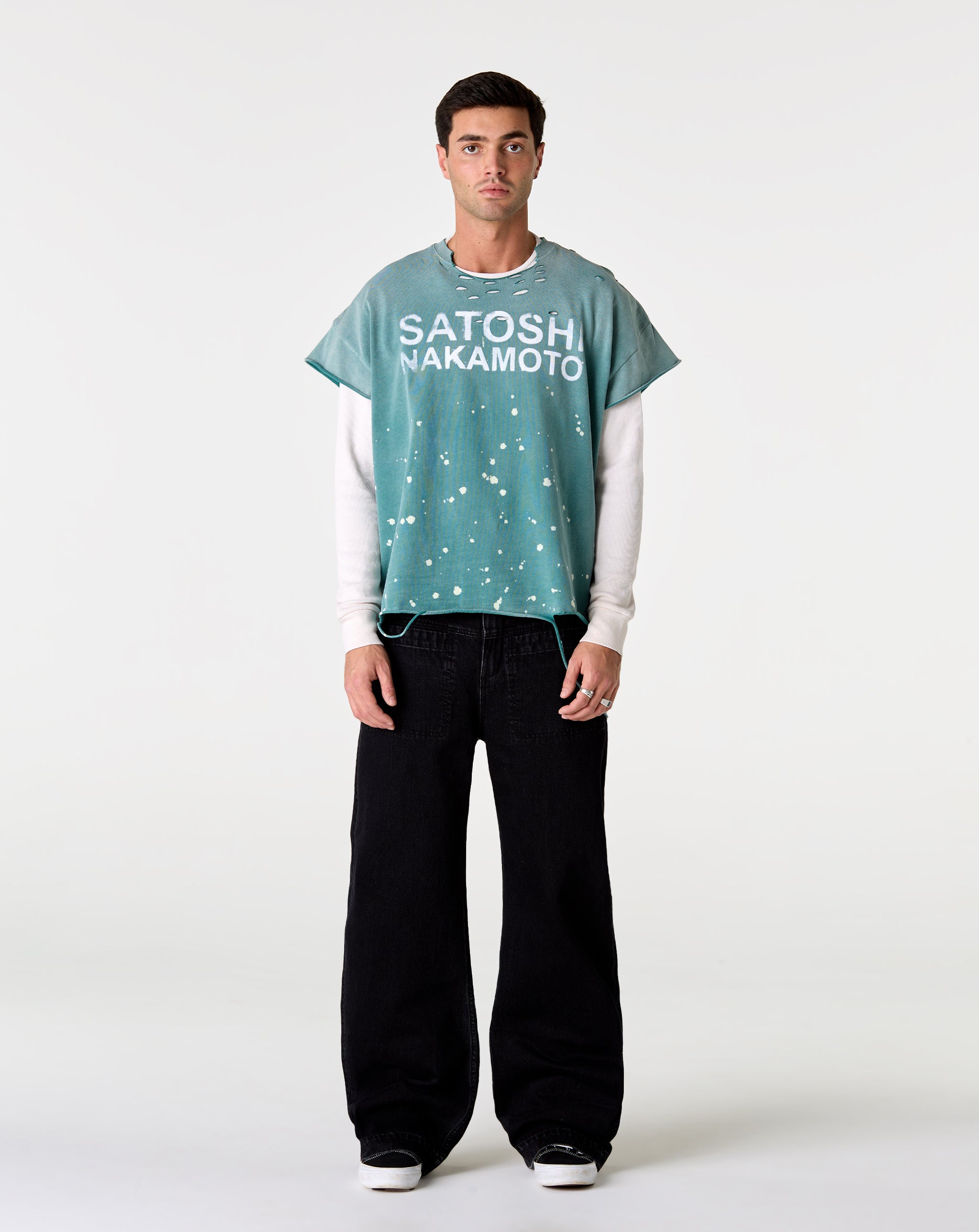 Satoshi Nakamoto Luke T-Shirt Thermal - XHIBITION