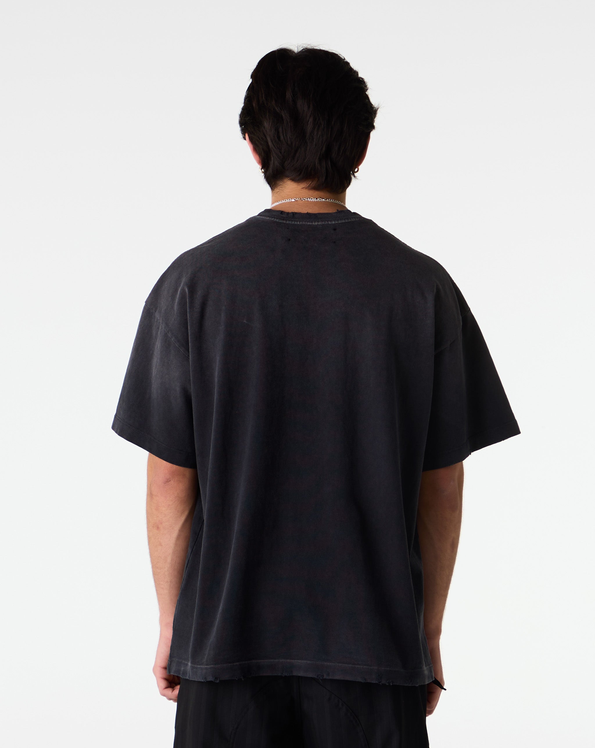 Satoshi Nakamoto Shadow Logo T-Shirt - XHIBITION