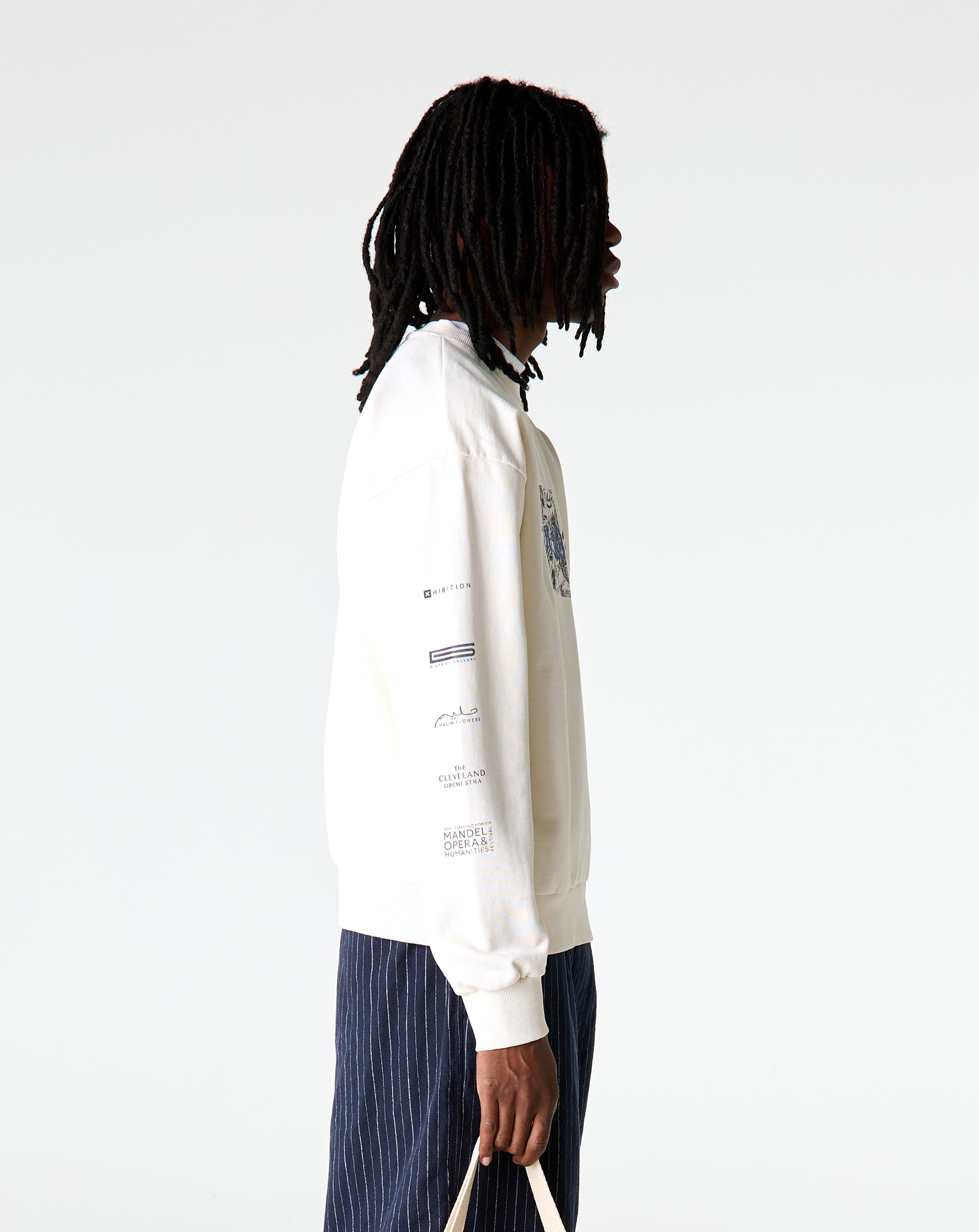 Halim Flowers Courage Crewneck Sweatshirt - XHIBITION