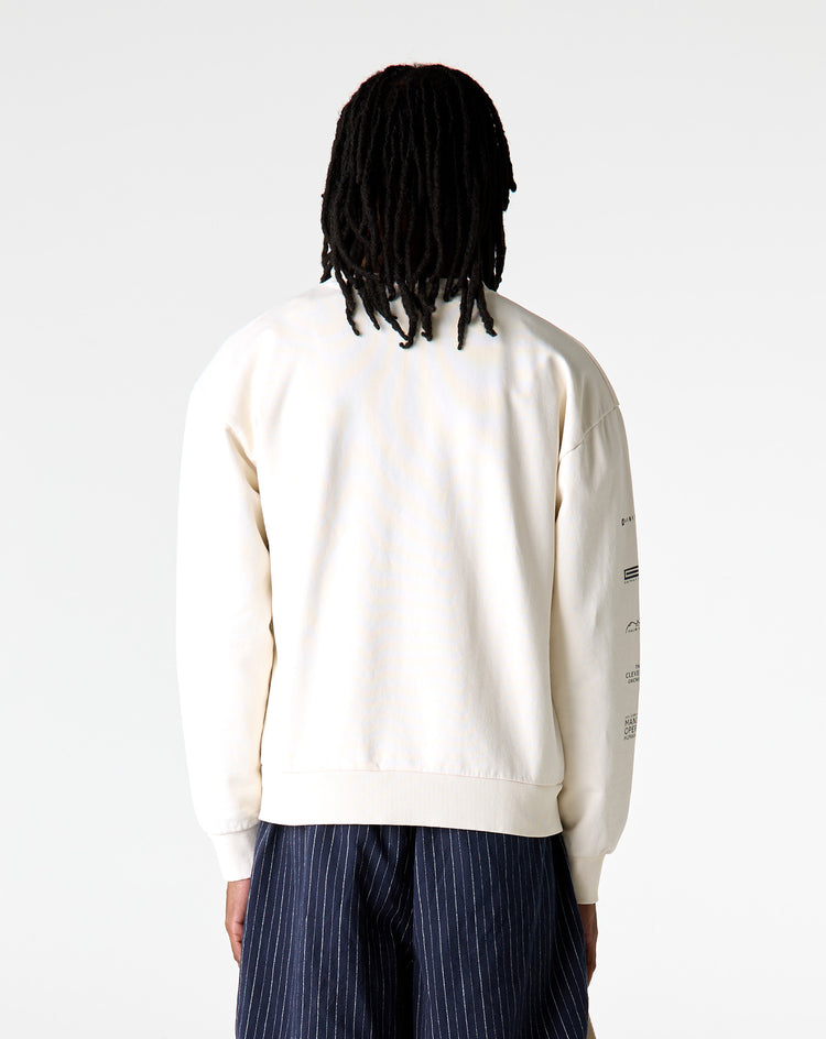 Halim Flowers Courage Crewneck Sweatshirt - XHIBITION