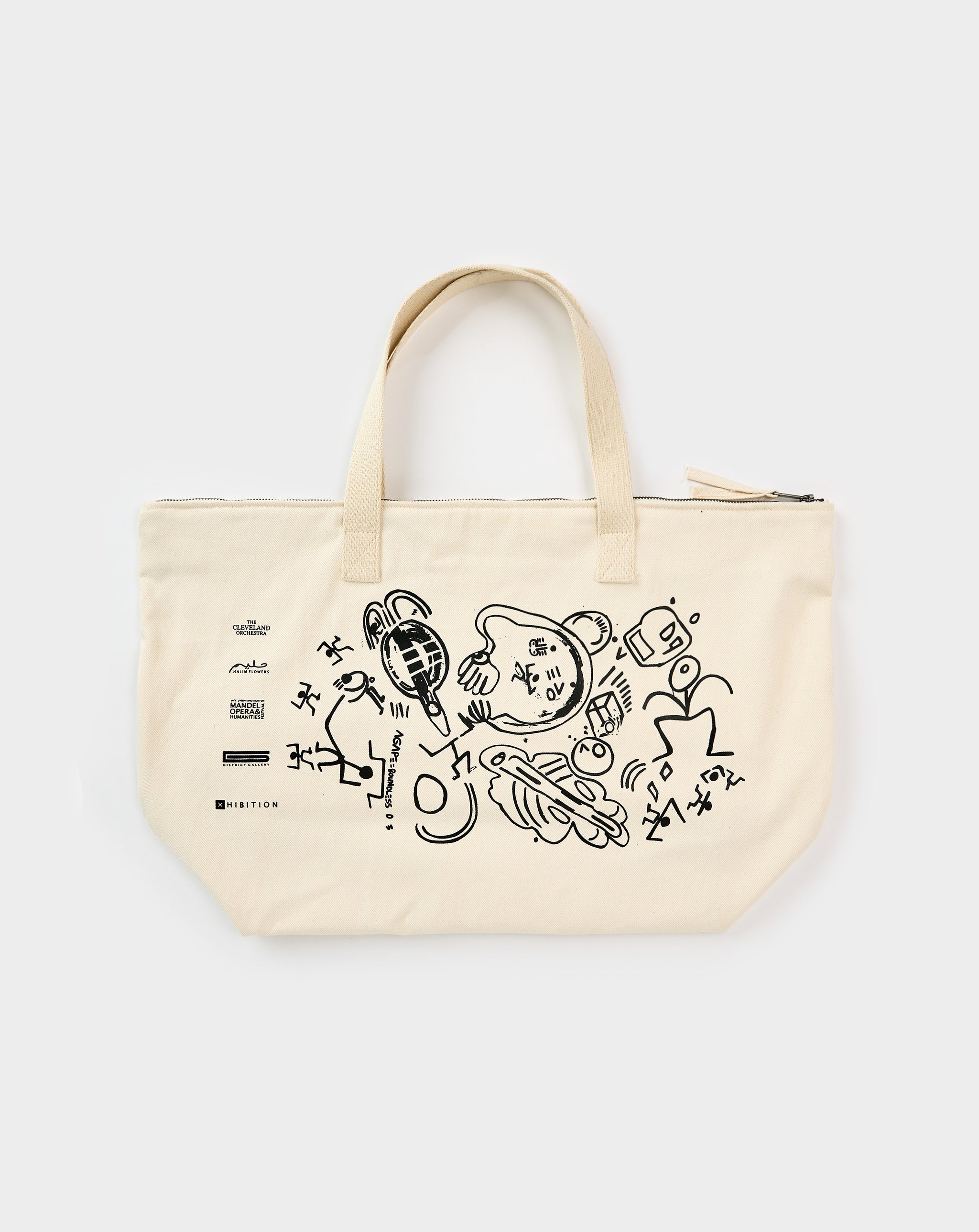 Halim Flowers Courage Tote - XHIBITION