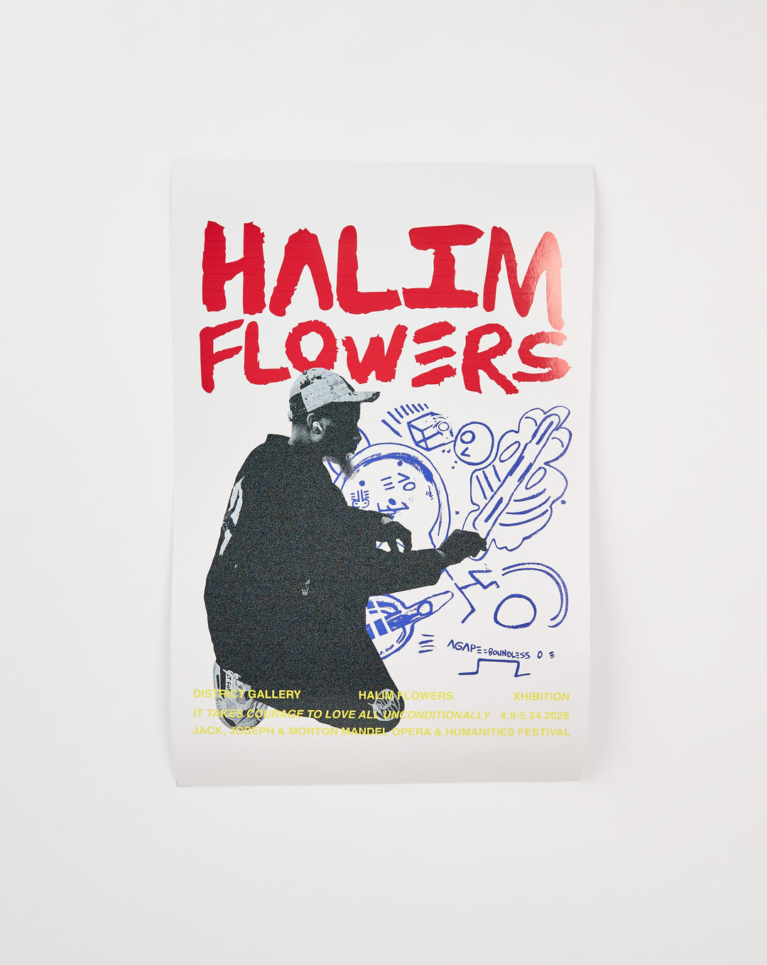 Halim Flowers Event Poster Print - XHIBITION