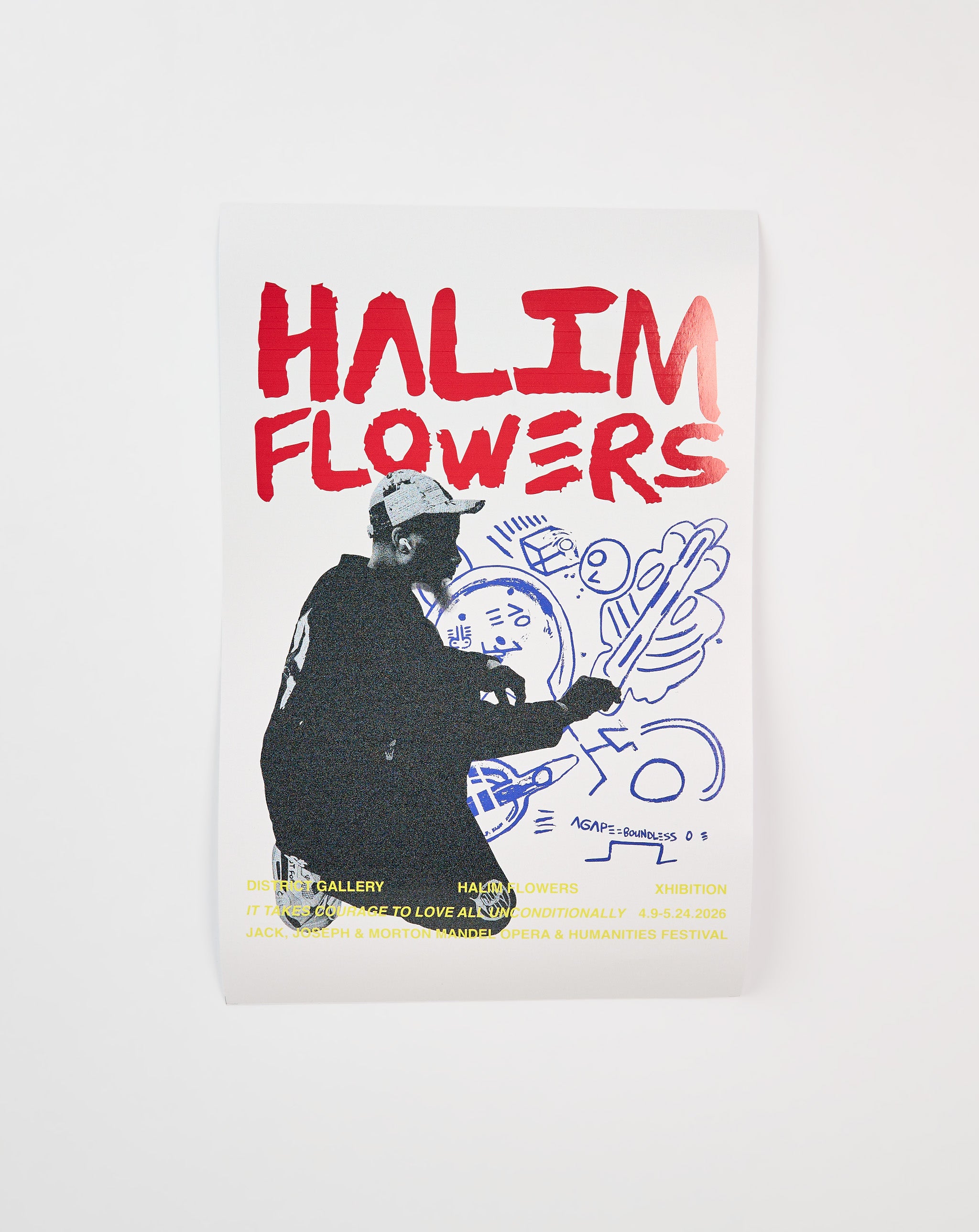 Halim Flowers Event Poster Print - XHIBITION