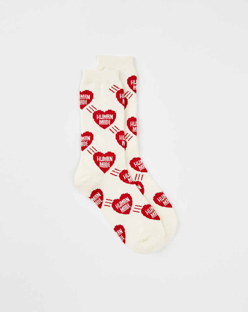 Human Made Heart Pattern Socks  - XHIBITION
