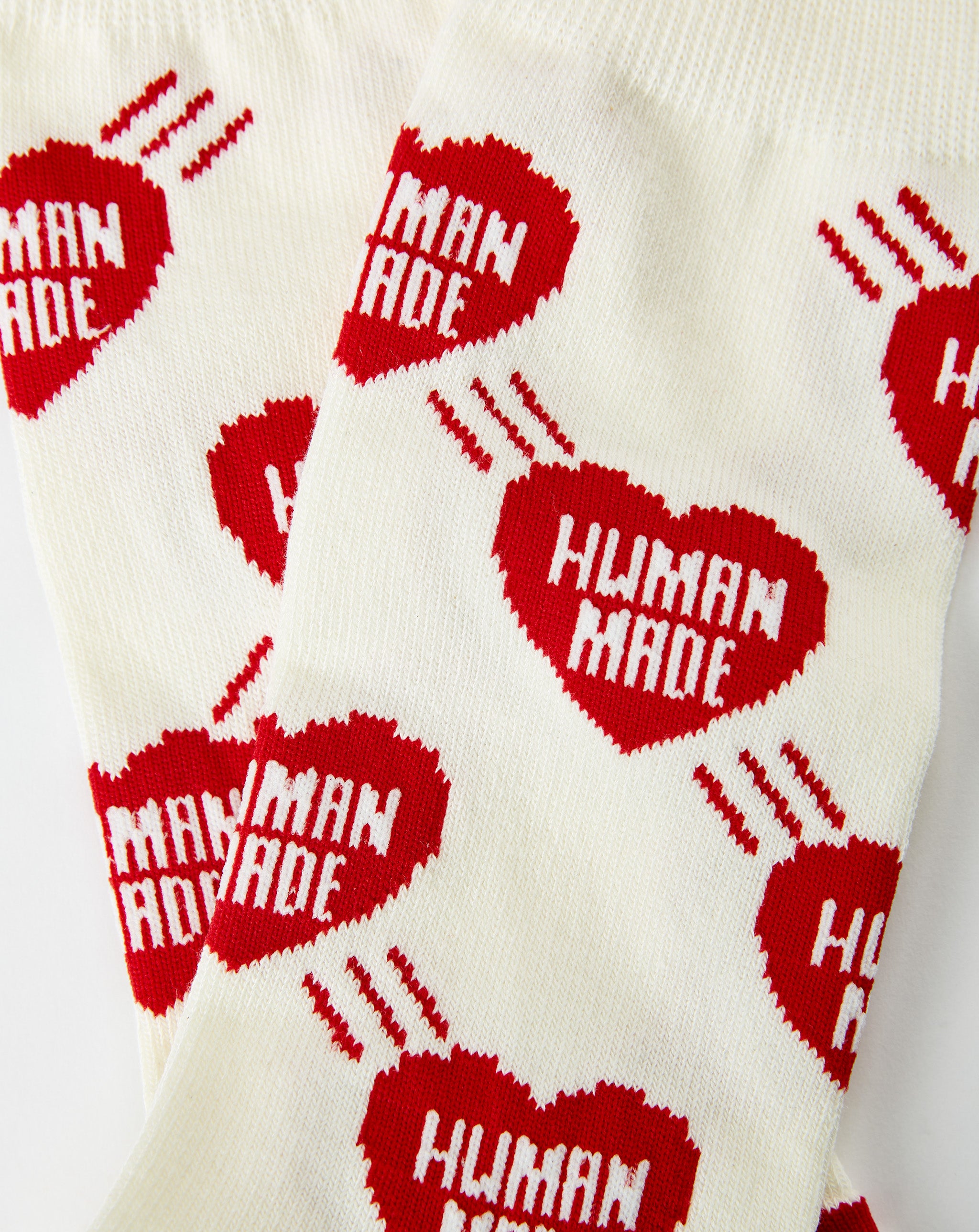 Human Made Heart Socks  - XHIBITION