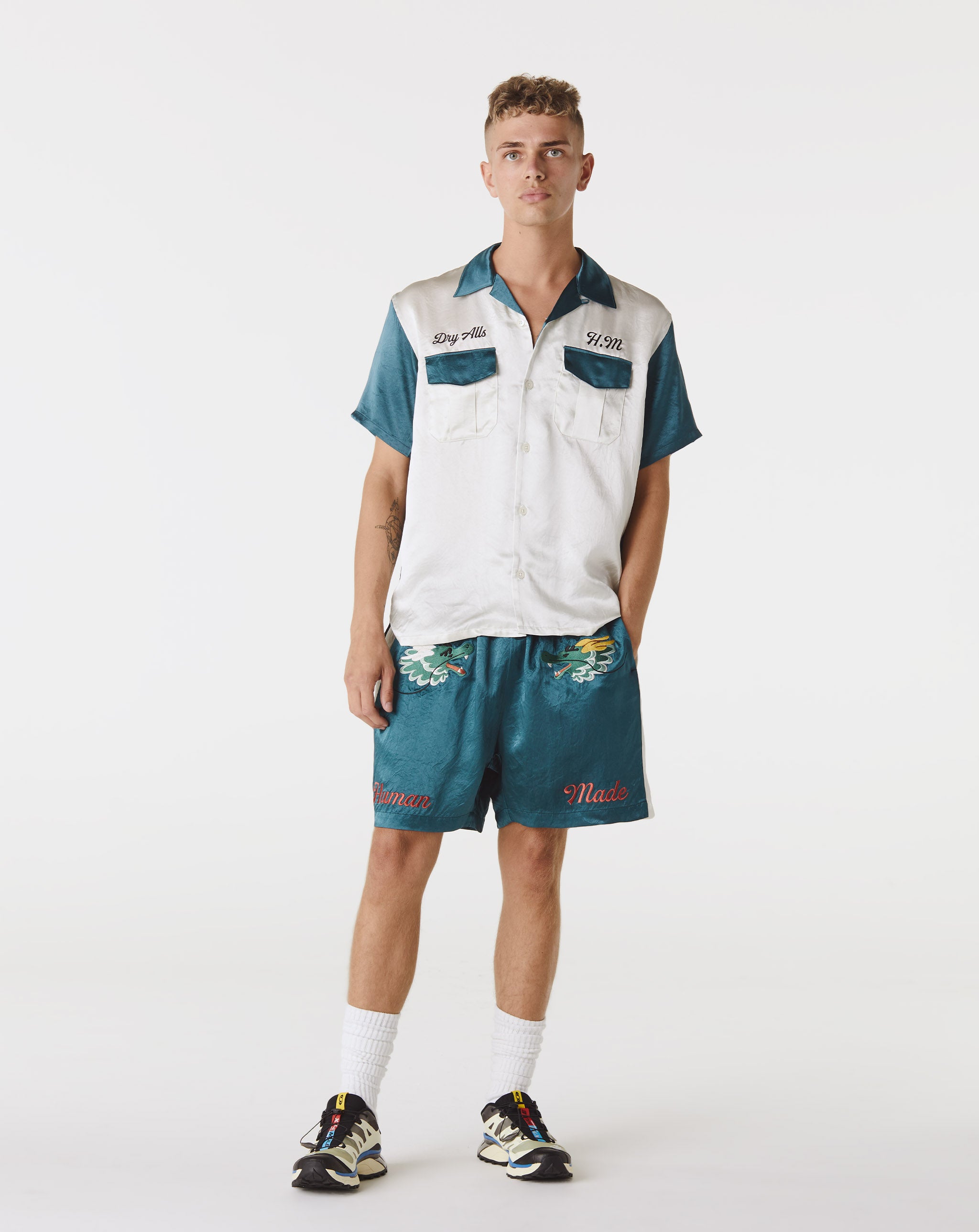 Yokosuka S/S Shirt - Human Made - Green – Cheap Ida-step Jordan