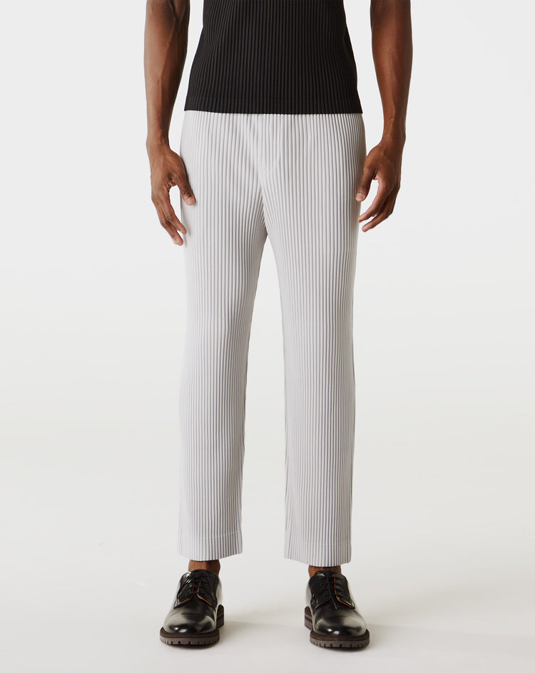 Homme Plissé Issey Miyake - Basic Pleated Pants - Light Gray 