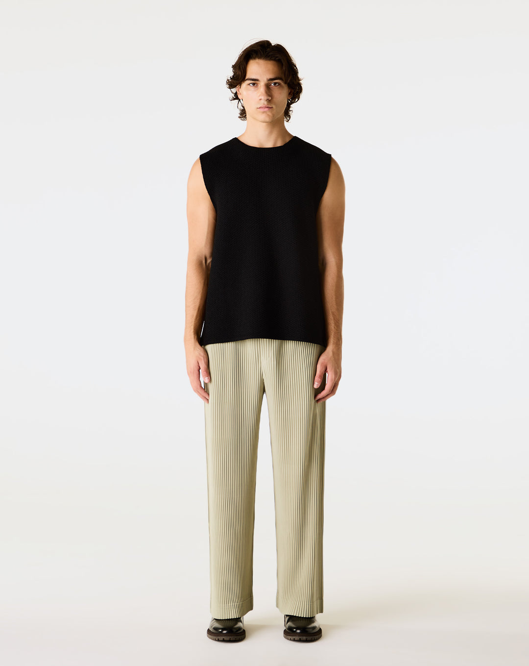 Homme Plissé Issey Miyake Rustic Knit Vest - XHIBITION