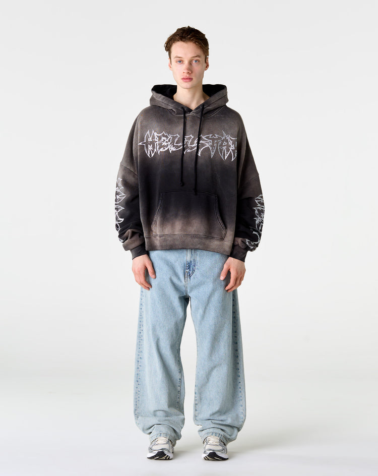 Hellstar Stars Shine Graffiti Hoodie - XHIBITION