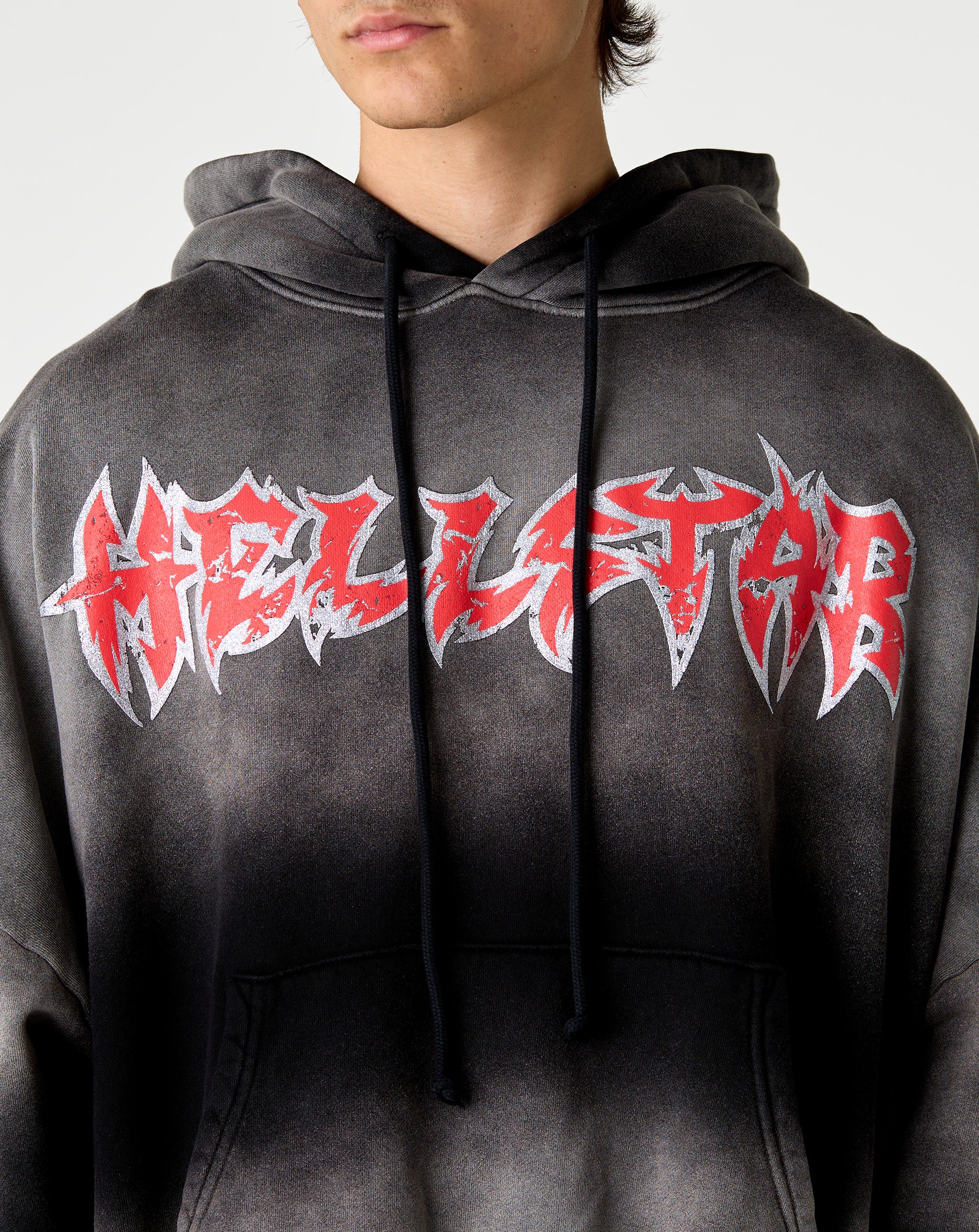 Hellstar Stars Shine Graffiti Hoodie - XHIBITION