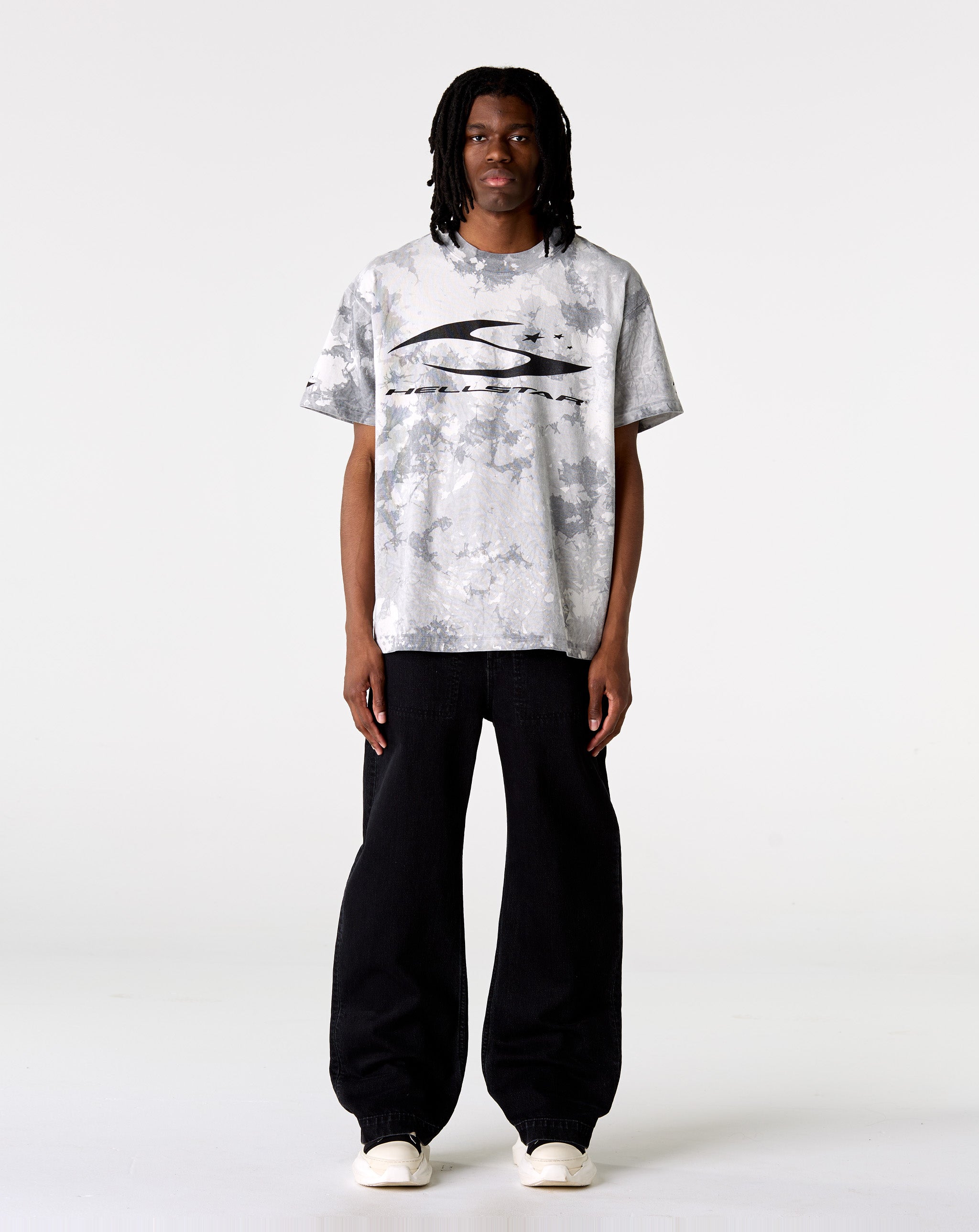 Hellstar H Cursive Logo T-Shirt - XHIBITION