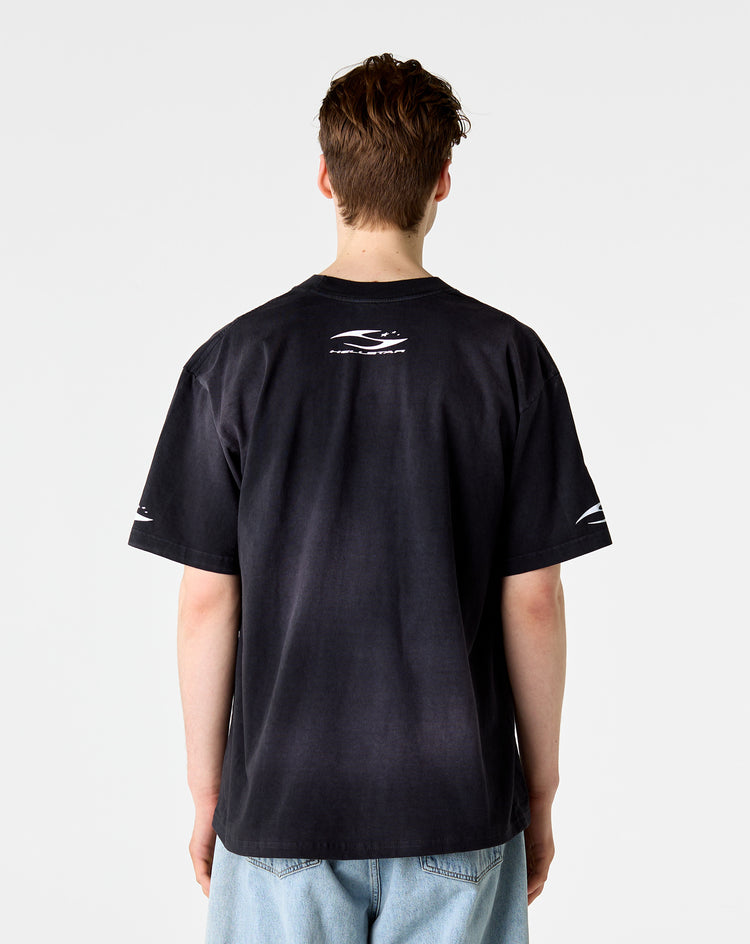 Hellstar H Cursive Logo T-Shirt - XHIBITION