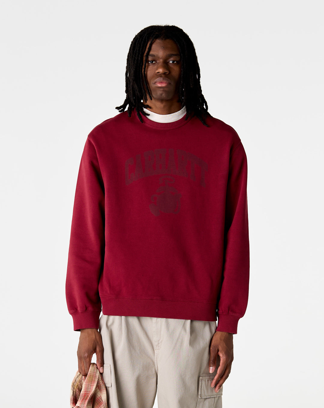 Carhartt WIP Faded Pond Corps Crewneck Sweatshirt - XHIBITION