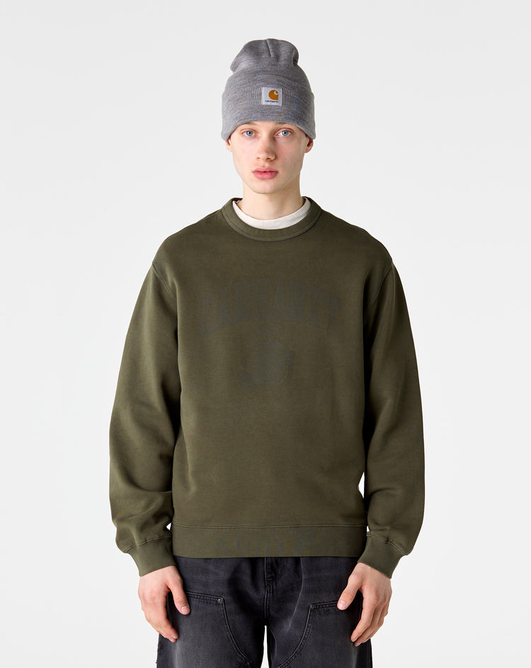 Carhartt WIP Faded Pond Corps Crewneck Sweatshirt - XHIBITION