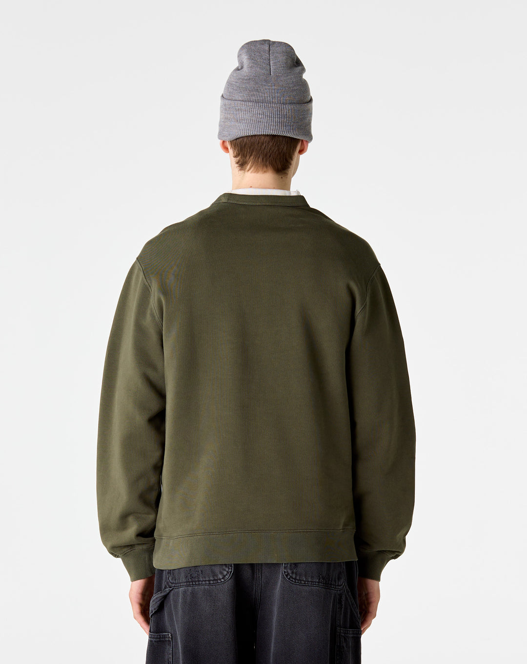 Carhartt WIP Faded Pond Corps Crewneck Sweatshirt - XHIBITION