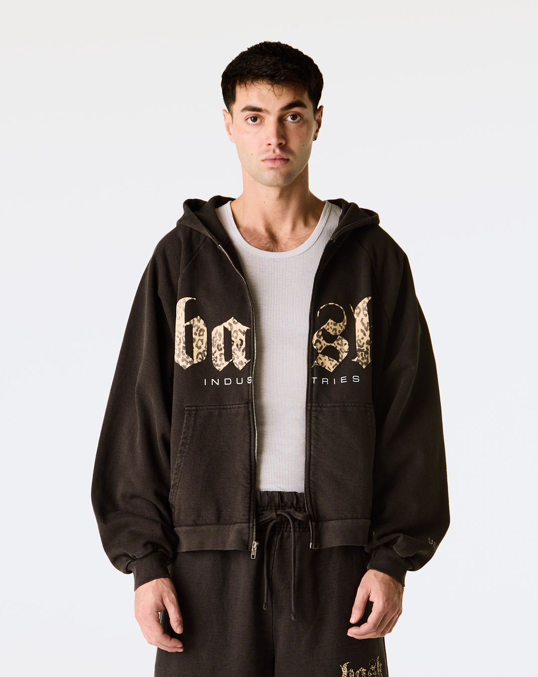 Basketcase Gallery Industries Zip-Up Hoodie - XHIBITION