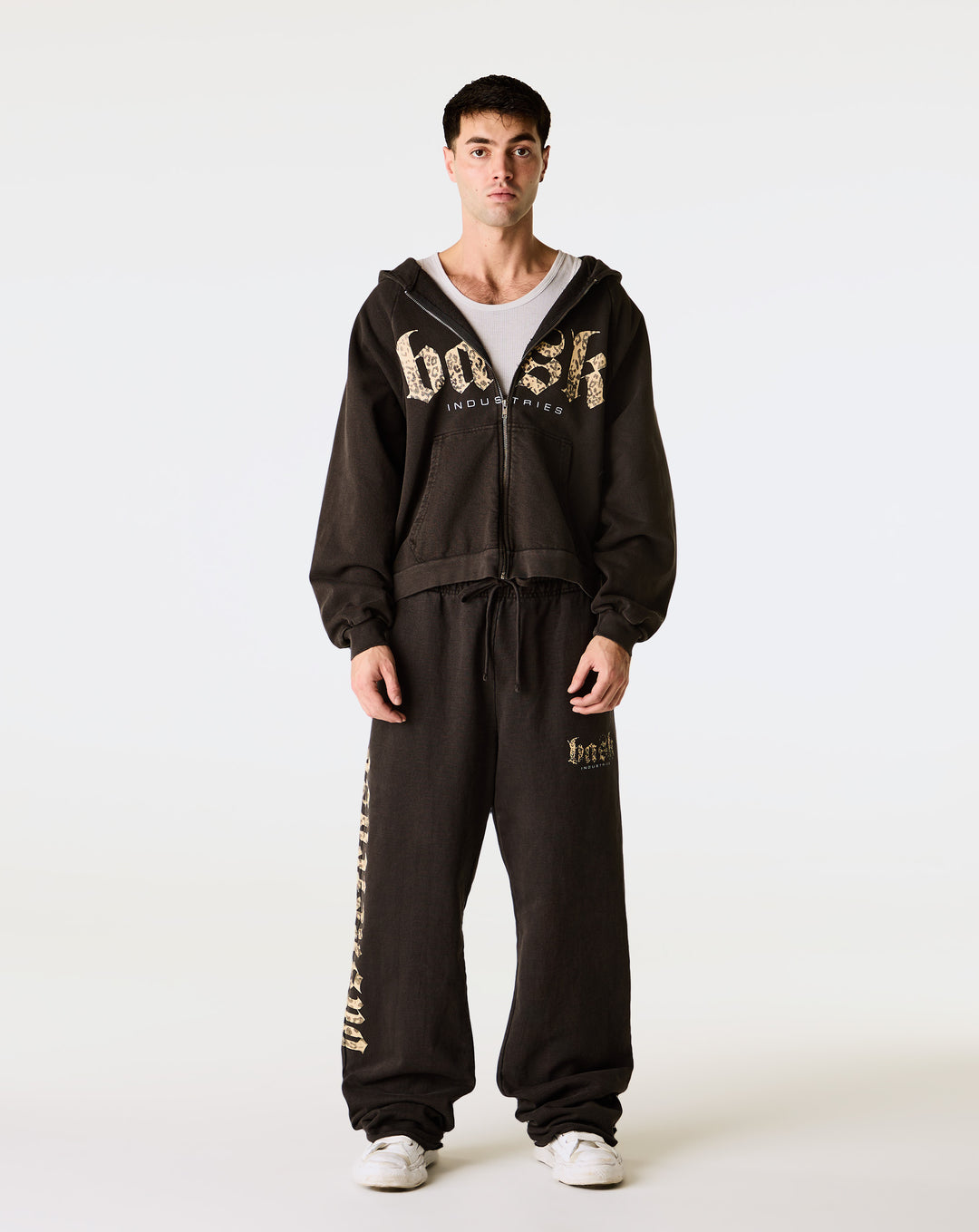 Basketcase Gallery Industries Zip-Up Hoodie - XHIBITION