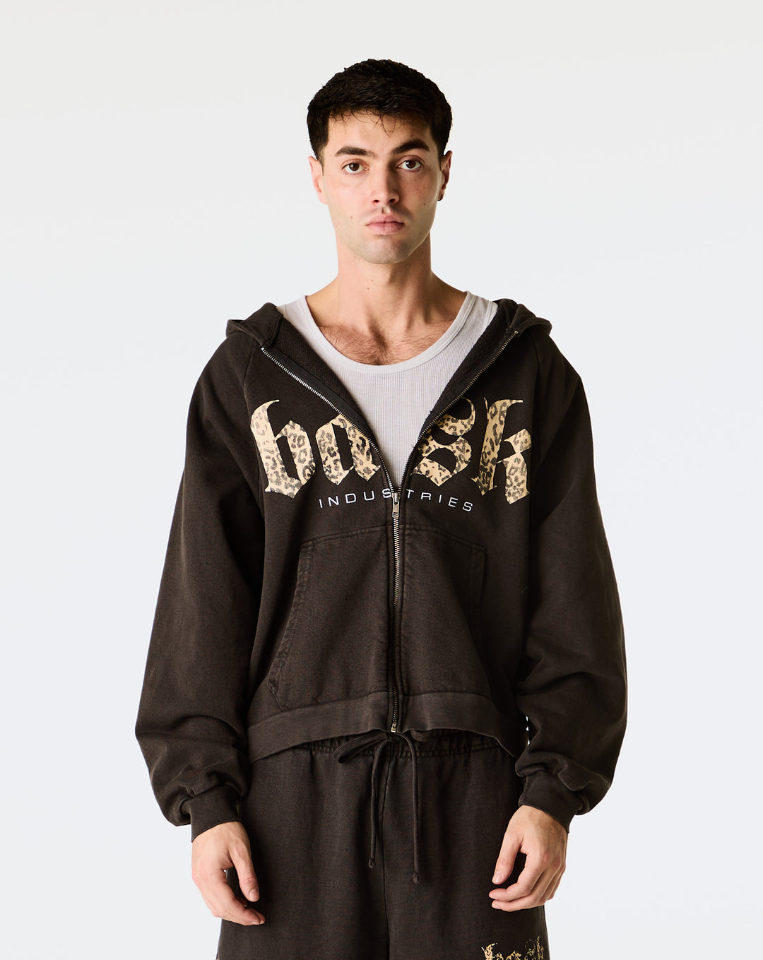 Basketcase Gallery Industries Zip-Up Hoodie - XHIBITION