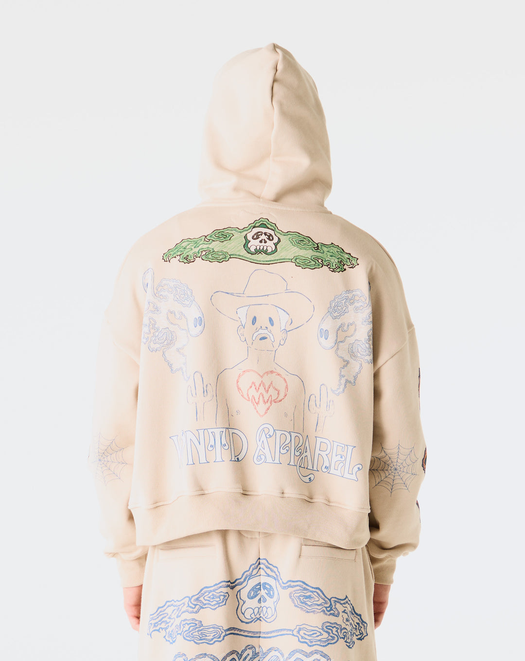 crescent moon lambskin jacket