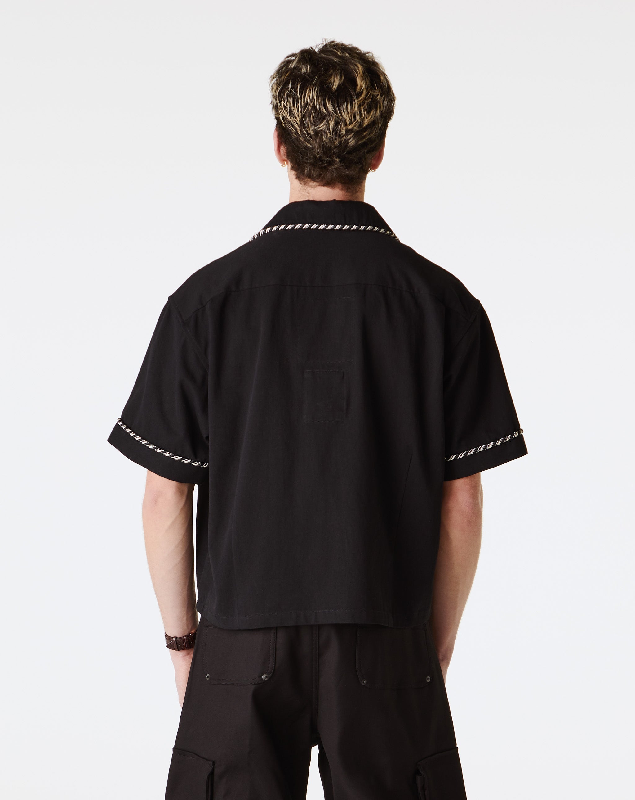 トップス kody phillips embellished lasso shirt Kody Phillips - Kailani Faux - Embellished Lasso Shirt