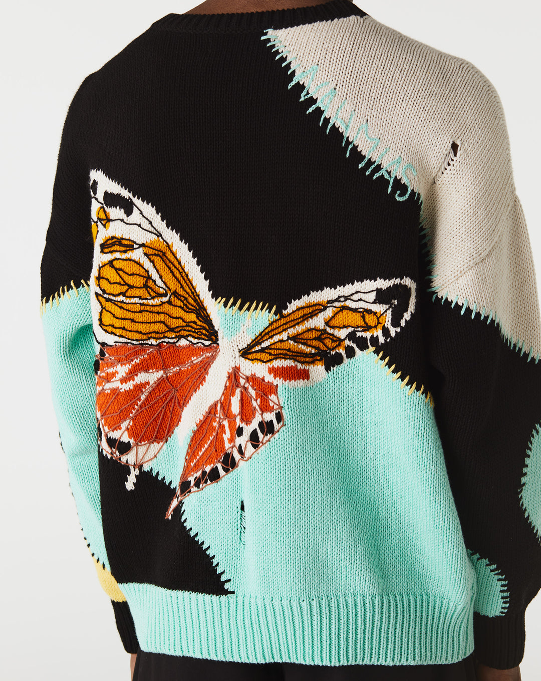 Nahmias Butterfly Intarsia Crewneck  - Cheap Atelier-lumieres Jordan outlet