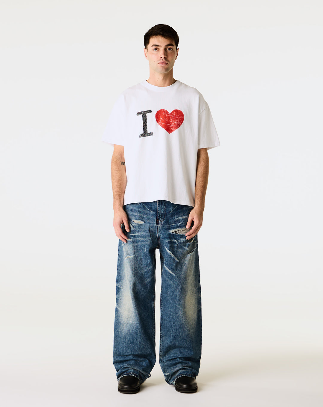 Basketcase Gallery Lax Baggy Denim Sugarcane Wash - XHIBITION