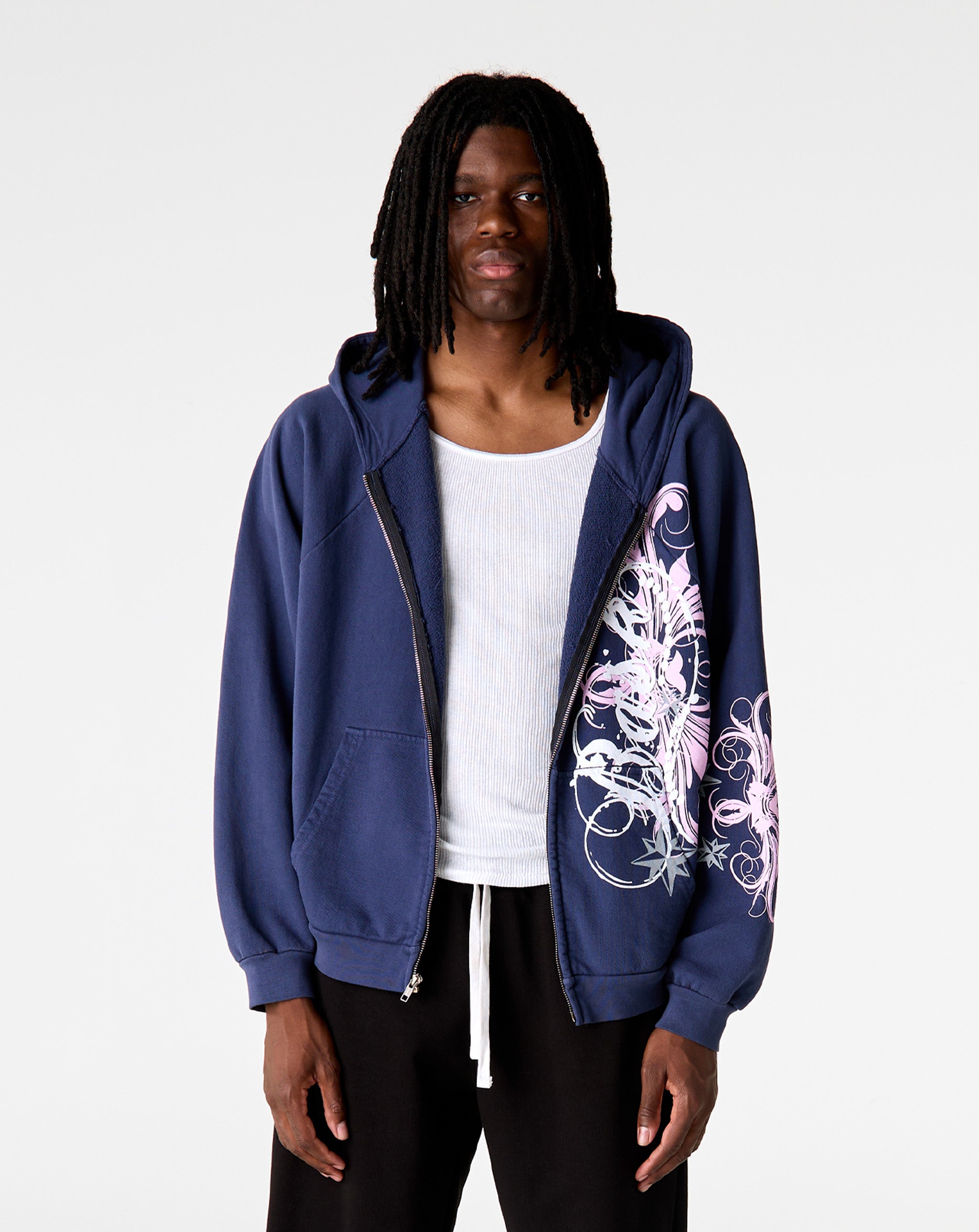 Basketcase Gallery Lexi Zip Up Hoodie - XHIBITION