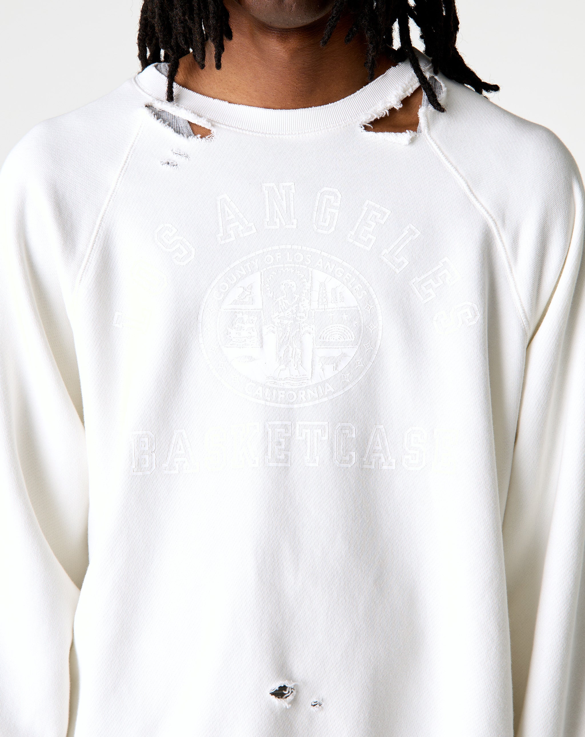 Basketcase Gallery Los Angeles Crewneck - XHIBITION