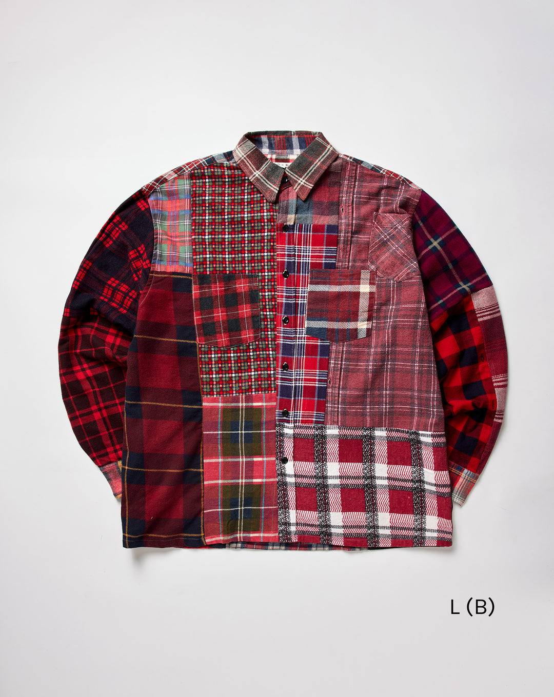Needles Straight Hem Flannel Shirt