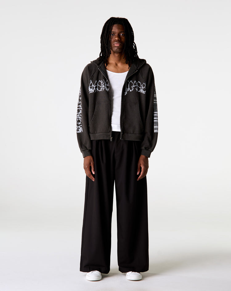 Basketcase Gallery Massacre Zip Up Hoodie - XHIBITION