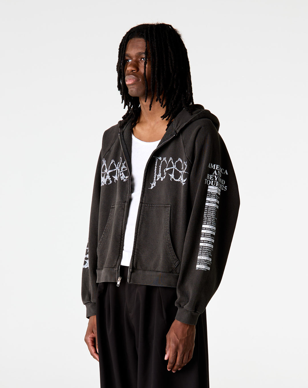 Basketcase Gallery Massacre Zip Up Hoodie - XHIBITION