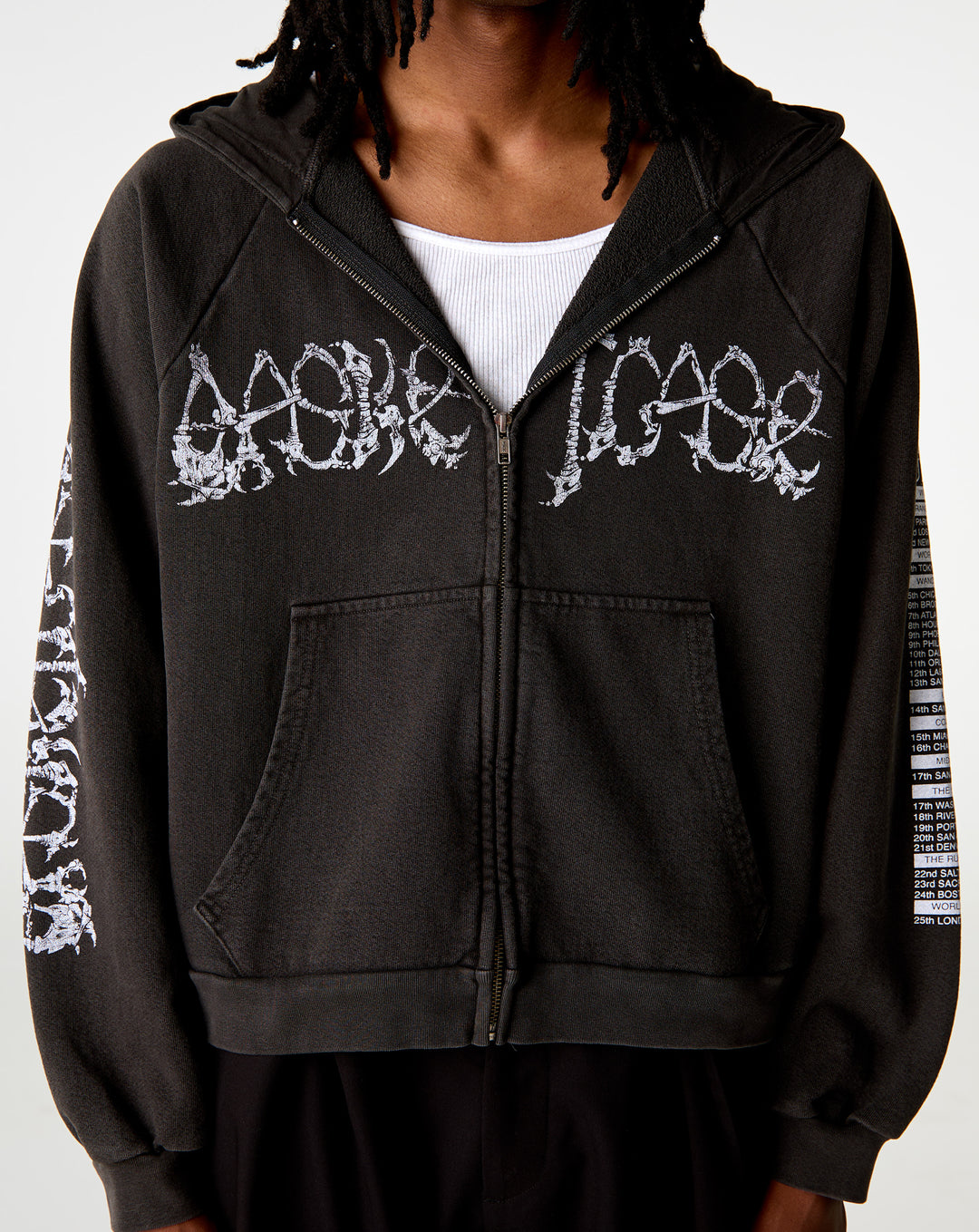 Basketcase Gallery Massacre Zip Up Hoodie - XHIBITION
