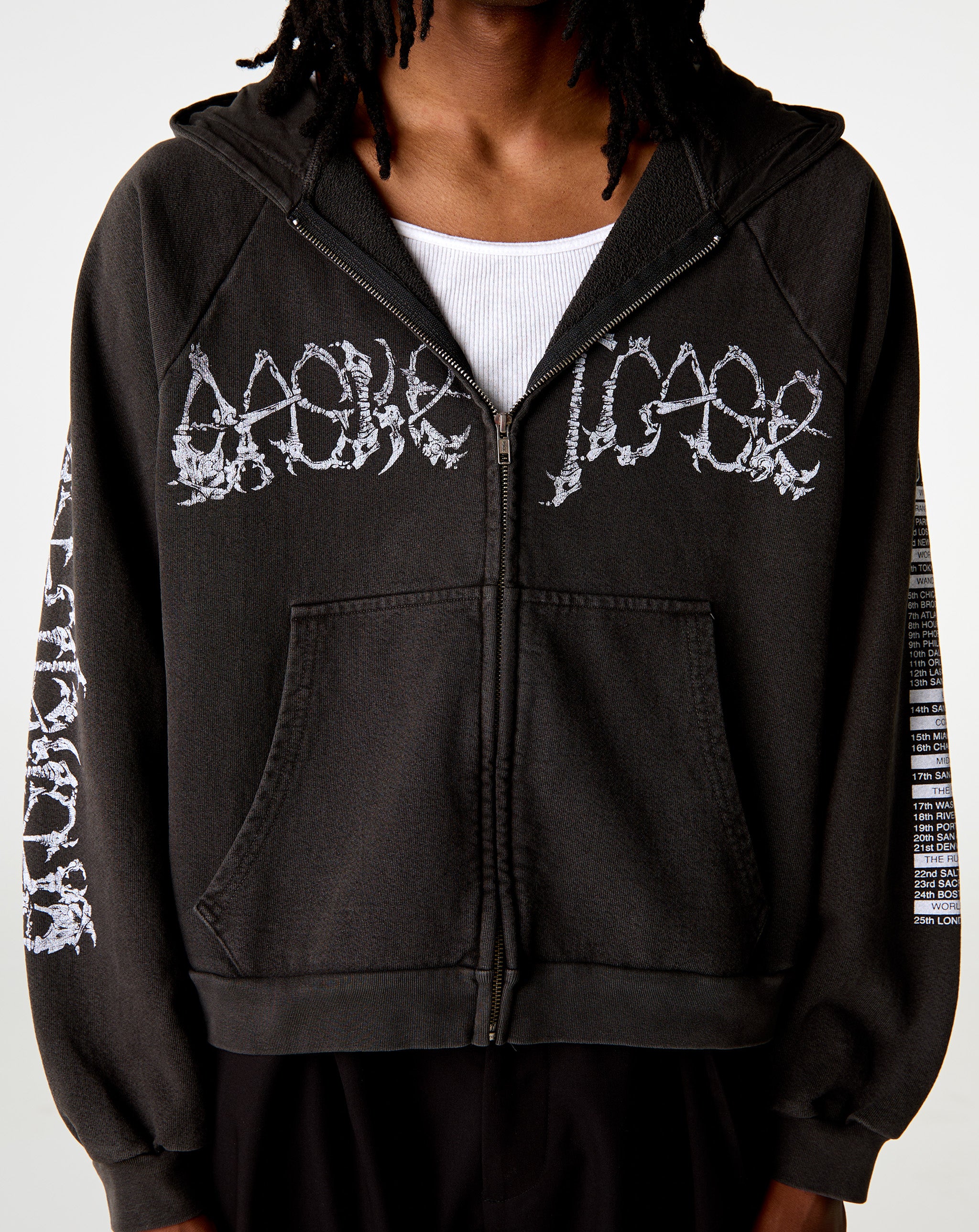 Basketcase Gallery Massacre Zip Up Hoodie - XHIBITION