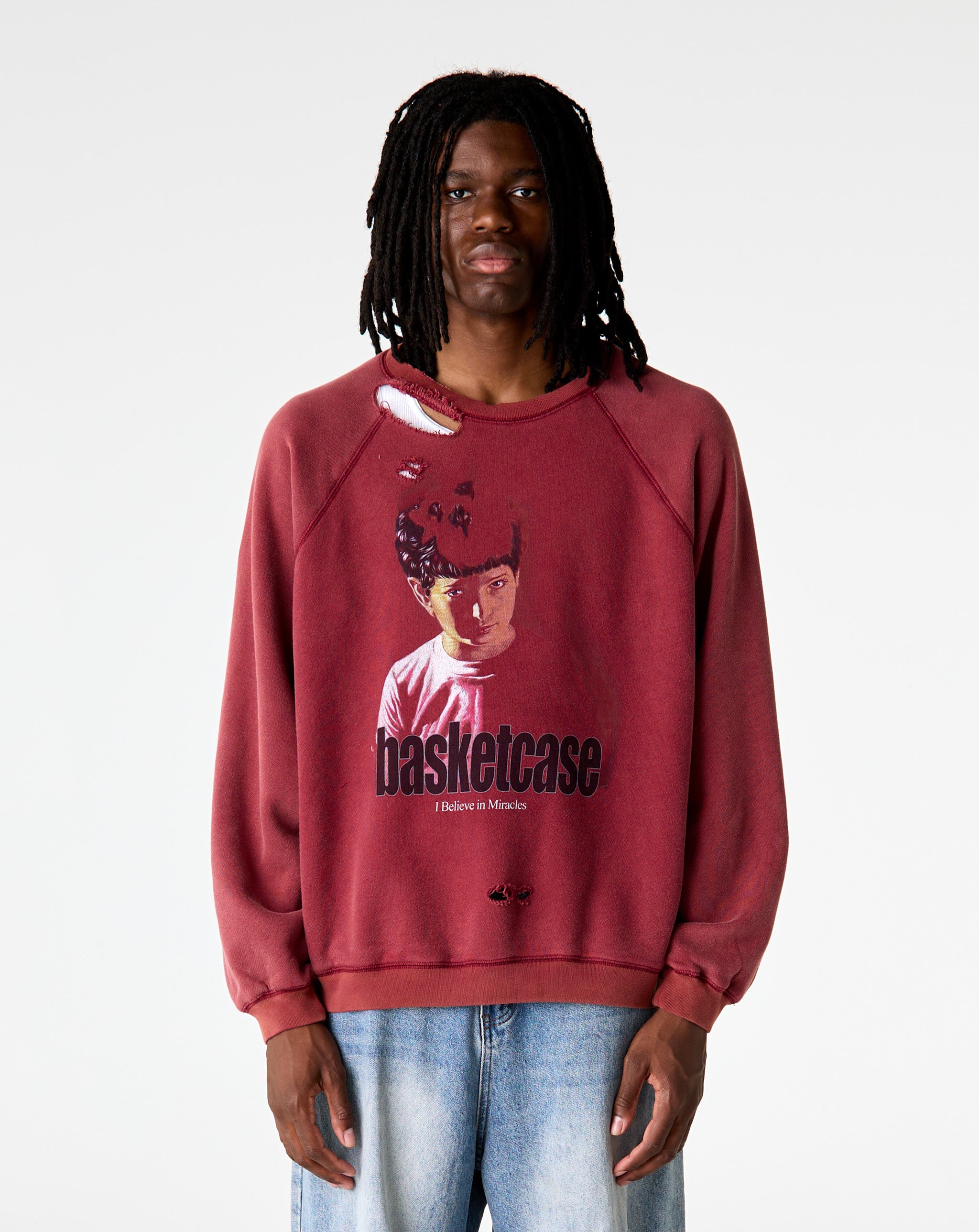 Basketcase Gallery Miracle Crewneck - XHIBITION