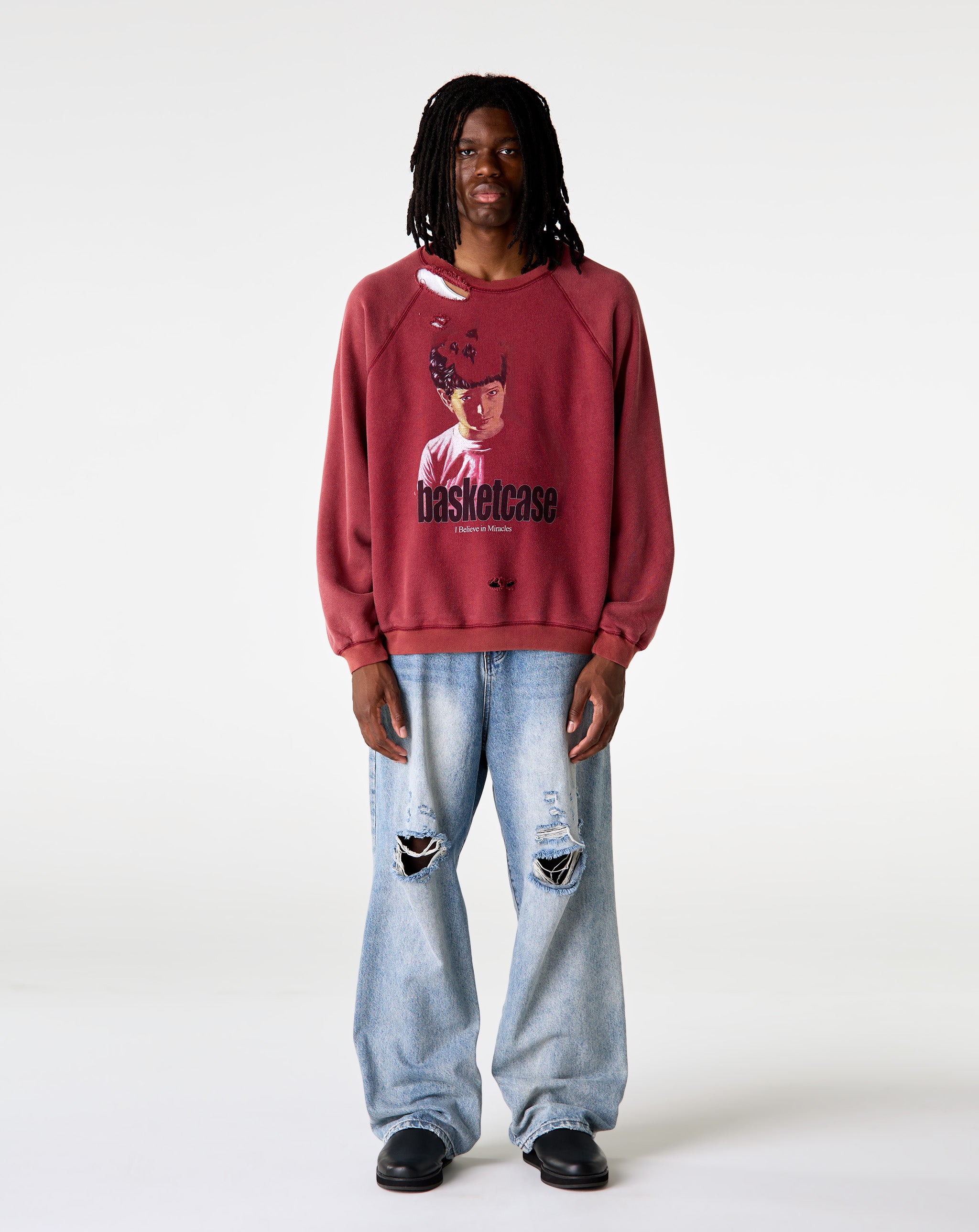 Basketcase Gallery Miracle Crewneck - XHIBITION